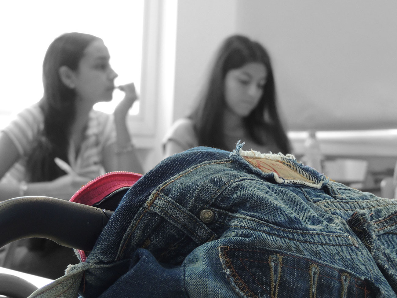 estudiantes en el aula