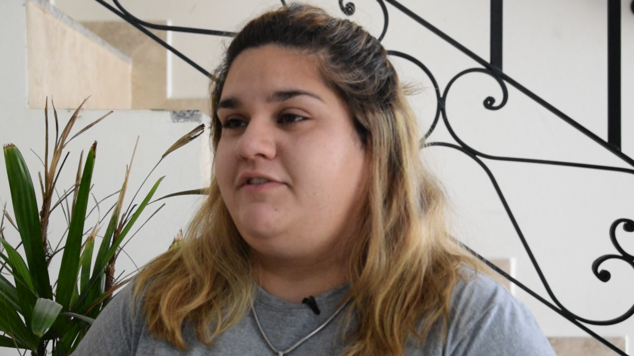 Maia, estudiante de la FTS